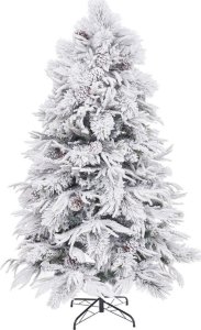 Bigbuy Christmas Choinka PVC Polietylen Ananasy Śnieżny 80 x 80 x 180 cm 1