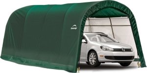 ShelterLogic ShelterLogic Foliowy namiot garażowy szopa na narzędzia Zielony 610x300x240 cm Numer artykułu: SL62584 1