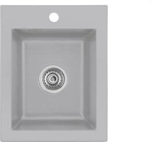 Zlewozmywak SYSTEMCERAM Systemceram Mera 39 zlewozmywak ceramiczny, korek manualny 1