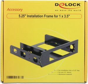 Delock Ramka instalacyjna 5.25″ na urządzenie 1 x 3.5″ (18267) 3