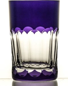 Crystal Julia Crystal Julia Szklanki kolorowe do herbaty soku kryształ 1