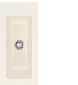 Zlewozmywak SYSTEMCERAM Mera 24 Jasmin, Zlew ceramiczny, korek manualny 1