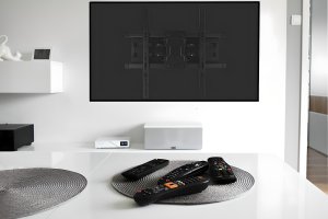 Pawonik OBROTOWY UCHWYT DO TELEWIZORA UCHYLNY WIESZAK TV DO 65 CALI VESA400 DO 50KG 8