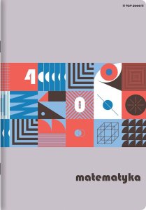Top 2000 Zeszyt do matematyki w kratkĘ a5 tematyczny z ŚciĄgĄ 60 kartek top-2000 1