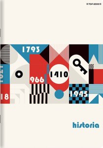 Top 2000 Zeszyt do historii w kratkĘ a5 tematyczny z ŚciĄgĄ 60 kartek top-2000 1