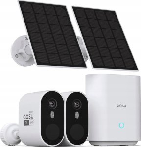Kamera IP AOSU Zestaw 2 Kamer Solarnych Tuya Aosu SL-C7P-2H Tryb nocny w pełnym kolorze Zaawansowane systemy bezpieczeństwa 3