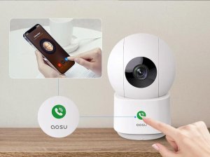 Kamera IP AOSU Kamera wewnętrzna Tuya Aosu SL-C2E z widokiem 360 Wyraźny obraz w nocy Inteligentne śledzenie 6