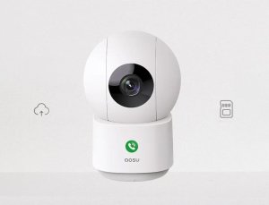 Kamera IP AOSU Kamera wewnętrzna Tuya Aosu SL-C2E z widokiem 360 Wyraźny obraz w nocy Inteligentne śledzenie 8