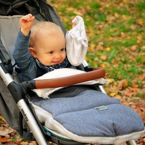 Rollersy Rollersy - Bezpieczny śpiworek samochodowy - Blue U 2