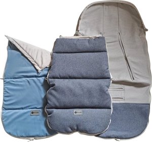 Rollersy Rollersy - Bezpieczny śpiworek samochodowy - Blue U 5