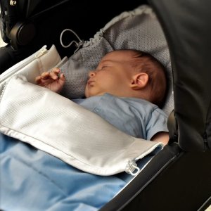Rollersy Rollersy - Bezpieczny śpiworek samochodowy - Blue U 7