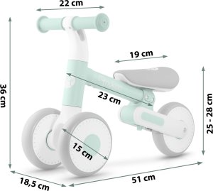 Nukido Rowerek biegowy dla dzieci Nukido NK-603 4