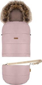 Zaffiro Zaffiro - Śpiwór do wózka z torbą GrowUP 4.0 Beżowy Plusz + Rose U 8