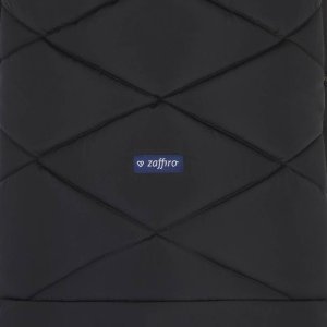 Zaffiro Zaffiro - Śpiwór do wózka z torbą GrowUP 4.0 Beżowa Wełna Premium + Black U 1