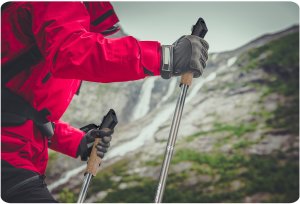 Neo-Sport NeoSport Kije trekkingowe NS-383 9