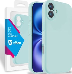 Viben VIBEN Etui Obudowa Liquid iPhone 16 : Kolor - miętowy 1
