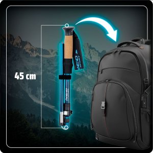 Neo-Sport NeoSport Kije trekkingowe NS-382 4