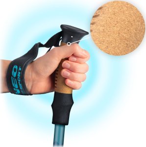 Neo-Sport NeoSport Kije trekkingowe NS-382 7