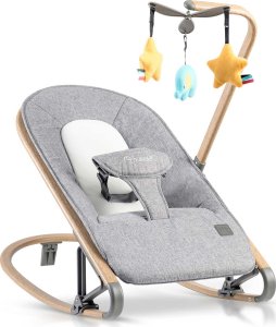 Nukido Leżaczek bujaczek z zabawkami NK-53 Nukido - szary 7