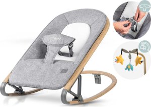 Nukido Leżaczek bujaczek z zabawkami NK-53 Nukido - szary 10