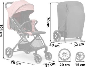 Wózek Nukido Wózek dziecięcy spacerówka Paseo Nukido 14