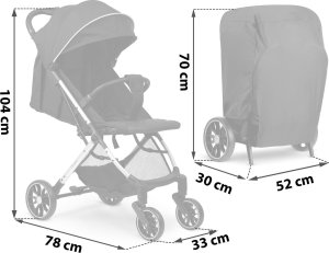 Wózek Nukido Wózek dziecięcy spacerówka Paseo 5
