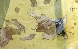 Dekor Pap Wazon szklany 23cm abstrakcja 4