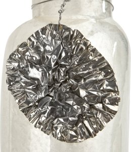 Dekor Pap Wazon szklany 40 cm dekoracyny IJ0082 2