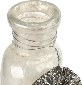 Dekor Pap Wazon szklany 40 cm dekoracyny IJ0082 3