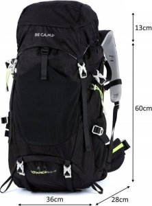 Plecak turystyczny RG Camp PLECAK TURYSTYCZNY TREKINGOWY RG CAMP ADVANCE 60+5L W GÓRY ZE STELAŻEM 3
