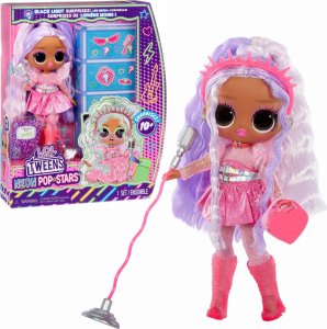 MGA LOL Surprise Lalka neonowa Tweens Neon Pop Kitty K Stars 120667 1