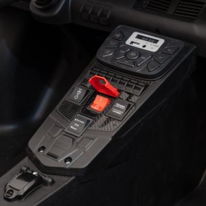 Lamborghini Lamborghini Aventador SV na akumulator dla 2 dzieci Czerwony + Silnik bezszczotkowy + Pompowane koła + Audio LED 21