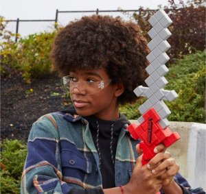 1PUNKT NERF Minecraft MIECZ Hearstealer + 4 strzałki ZA5123 7