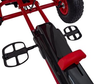 1DEA.me Gokart Na Pedały dla dziecka pompowane koła AIR PerHour Czerwony 18