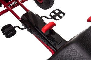 1DEA.me Gokart Na Pedały dla dziecka pompowane koła AIR PerHour Czerwony 8