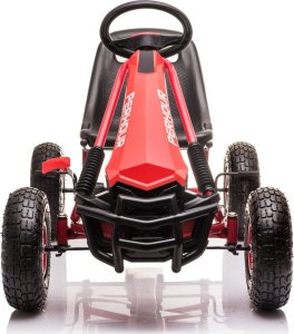1DEA.me Gokart Na Pedały dla dziecka pompowane koła AIR PerHour Czerwony 10