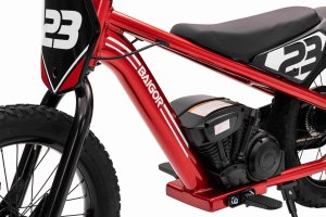 1PUNKT Motor na akumulator BAIGOR 23 PRO Czerwony 24V250W pompowane koła AIR 11