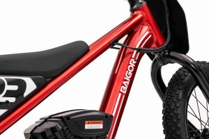 1PUNKT Motor na akumulator BAIGOR 23 PRO Czerwony 24V250W pompowane koła AIR 28