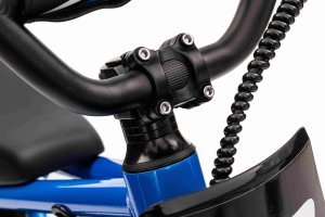 1PUNKT Motor BAIGOR 23 PRO Niebieski Motor na akumulator dla dziecka 24V250W Pompowane 42x8cm 17