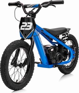 1PUNKT Motor BAIGOR 23 PRO Niebieski Motor na akumulator dla dziecka 24V250W Pompowane 42x8cm 20