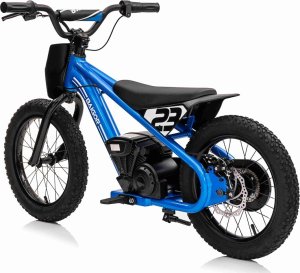 1PUNKT Motor BAIGOR 23 PRO Niebieski Motor na akumulator dla dziecka 24V250W Pompowane 42x8cm 3