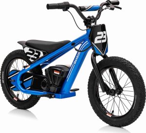 1PUNKT Motor BAIGOR 23 PRO Niebieski Motor na akumulator dla dziecka 24V250W Pompowane 42x8cm 7