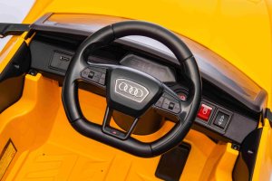 Audi Pojazd Eltreyczny Audi SQ8 Żółty dla dziecka 19