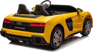 1PUNKT Pojazd Audi Spyder R8 LIFT Żółty 5