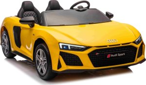 1PUNKT Pojazd Audi Spyder R8 LIFT Żółty 7