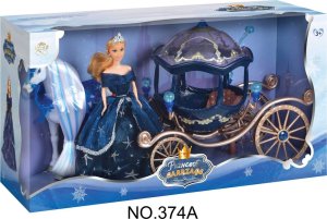1PUNKT Magiczna Kareta z Lalką Niebieska 1