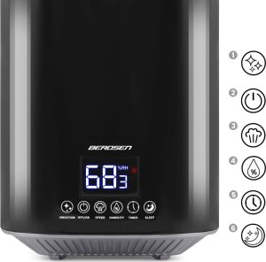 Nawilżacz powietrza Berdsen Nawilżacz powietrza Berdsen BD-502 czarny 7