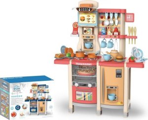 1PUNKT Kuchnia Aneks Kuchenny z Funkcją Świateł i Dźwięku 65el. Różowa 1