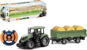 1PUNKT Traktor z Przyczepą Zielony R/C 1
