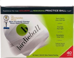 BIRDIEBALL morele Piłki golfowe BirdieBall do ćwiczeń w każdym miejscu (białe, 12 szt.) 3